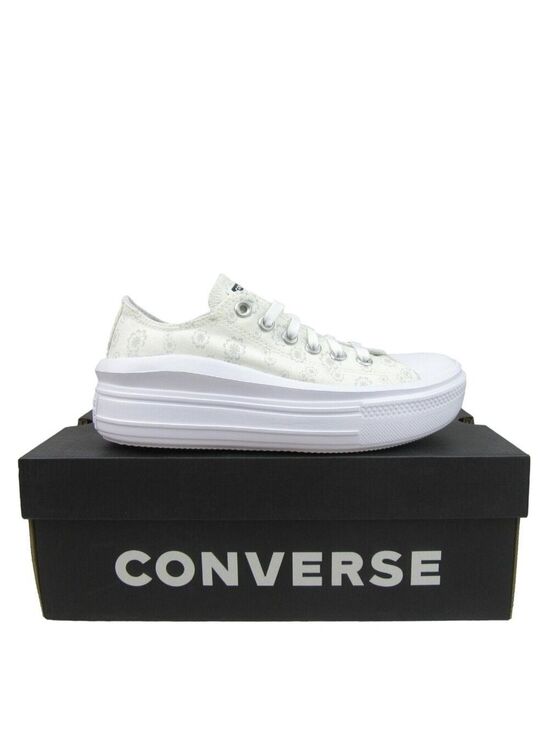 Converse Shoes - Converse Chuck Taylor All Star Move OX Floral Shoes Womens Size 7.5 NEW